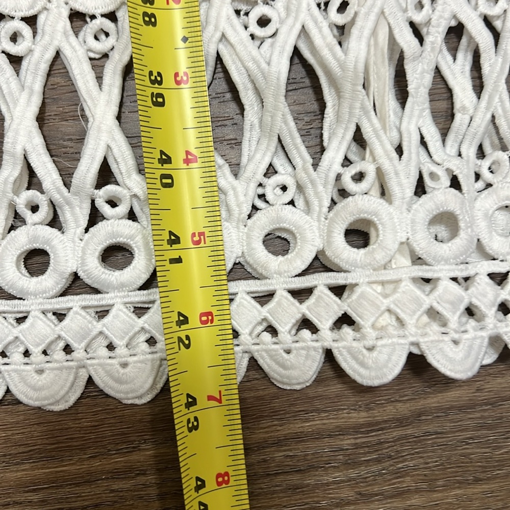 Endless Rose White Crochet Midi Dress - Picture 7 of 8
